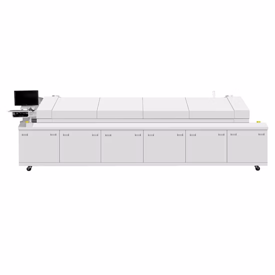 8 Zones Reflow Oven SMT BGA Chip Laptop and Motherboard Reflow Soldering Machine for LED Line