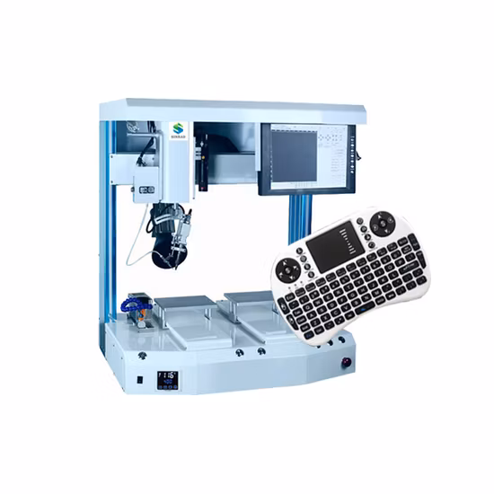5 축 지능형 자동 SMD PCB PCBA 어셈블리 미니 납땜 로봇